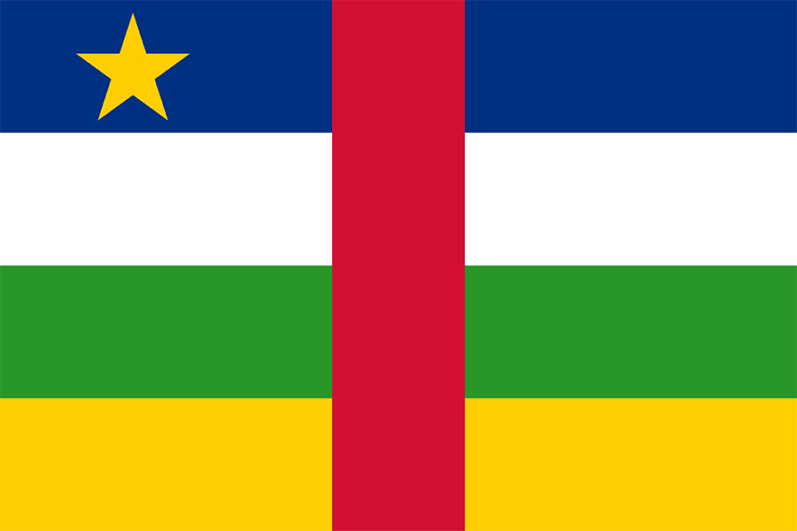 Central African Republic flag